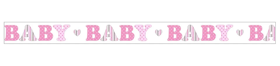 ursus-590500123-masking-tape-baby-rosa-deko-klebeband-aus-reispapier-15-mm-x-10- image 1