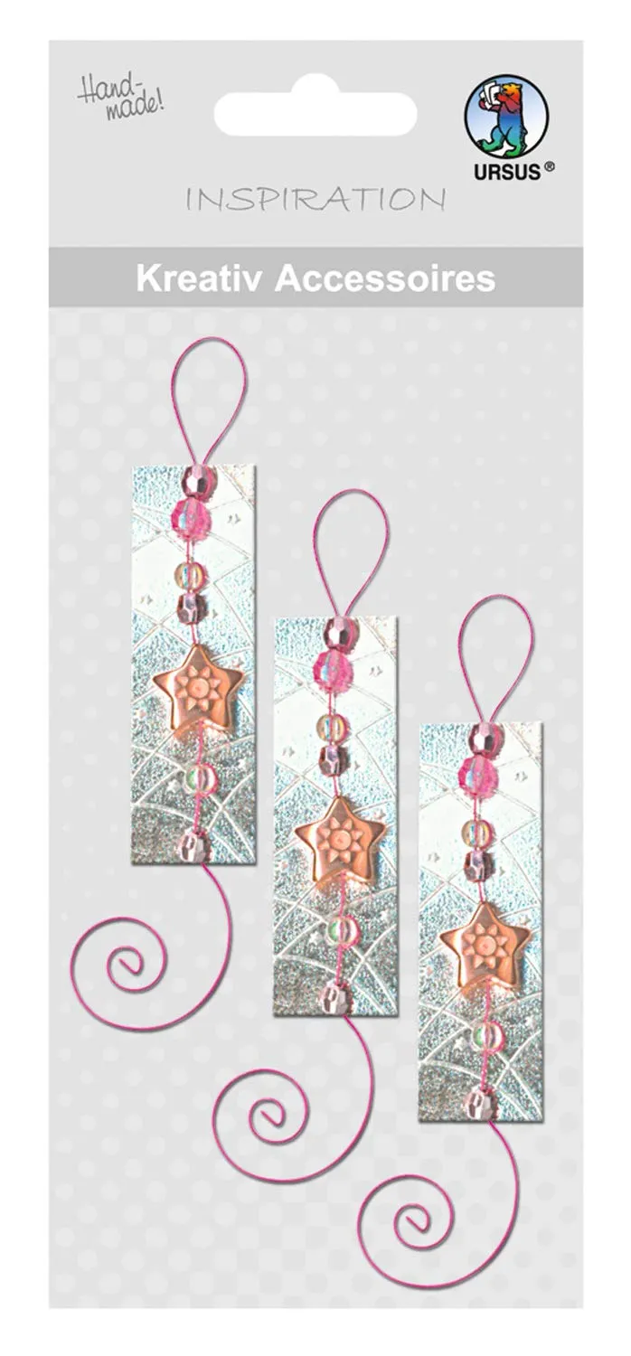 ursus-56400080-kreativ-accessoires-sterne-als-anh-nger-hochwertige-deko-sticker image 1