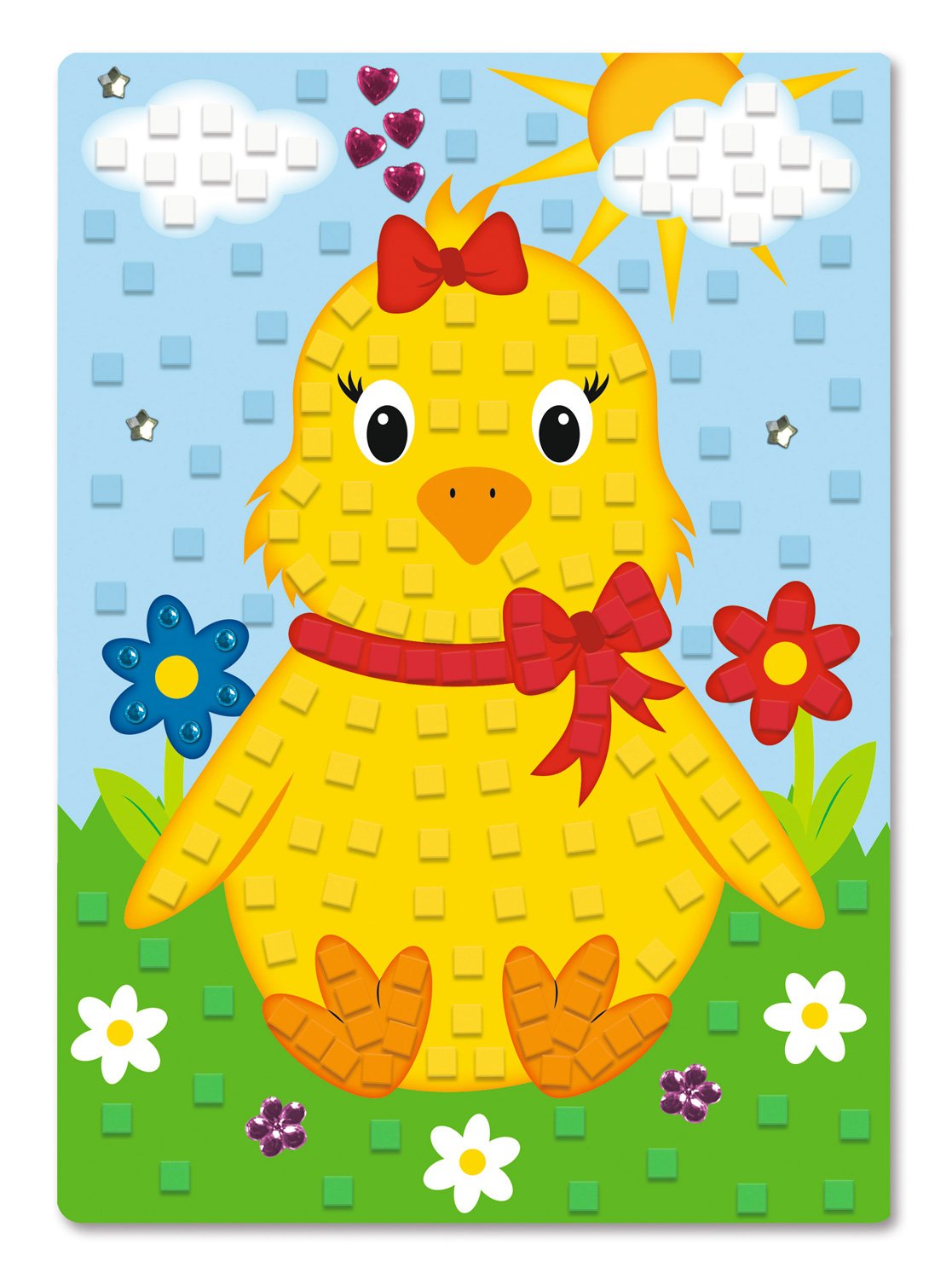 ursus-8770030-moosgummi-mosaikbild-k-ken-23x16-cm-384-sticker-set image 3