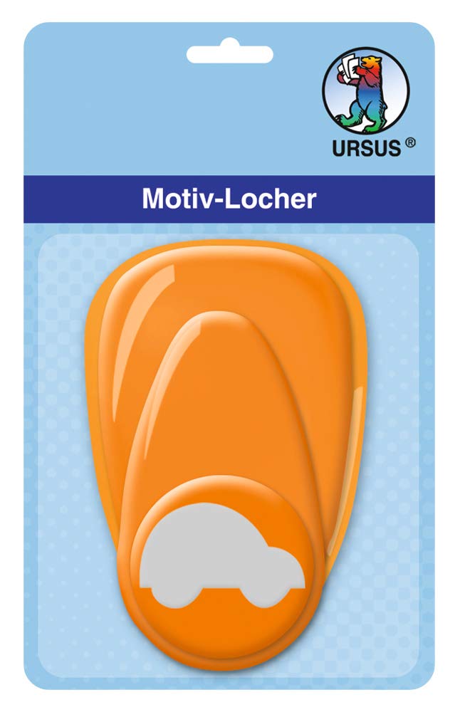 ursus-19480066-motivlocher-mittel-spielzeugauto-orange-25-4-mm image 1
