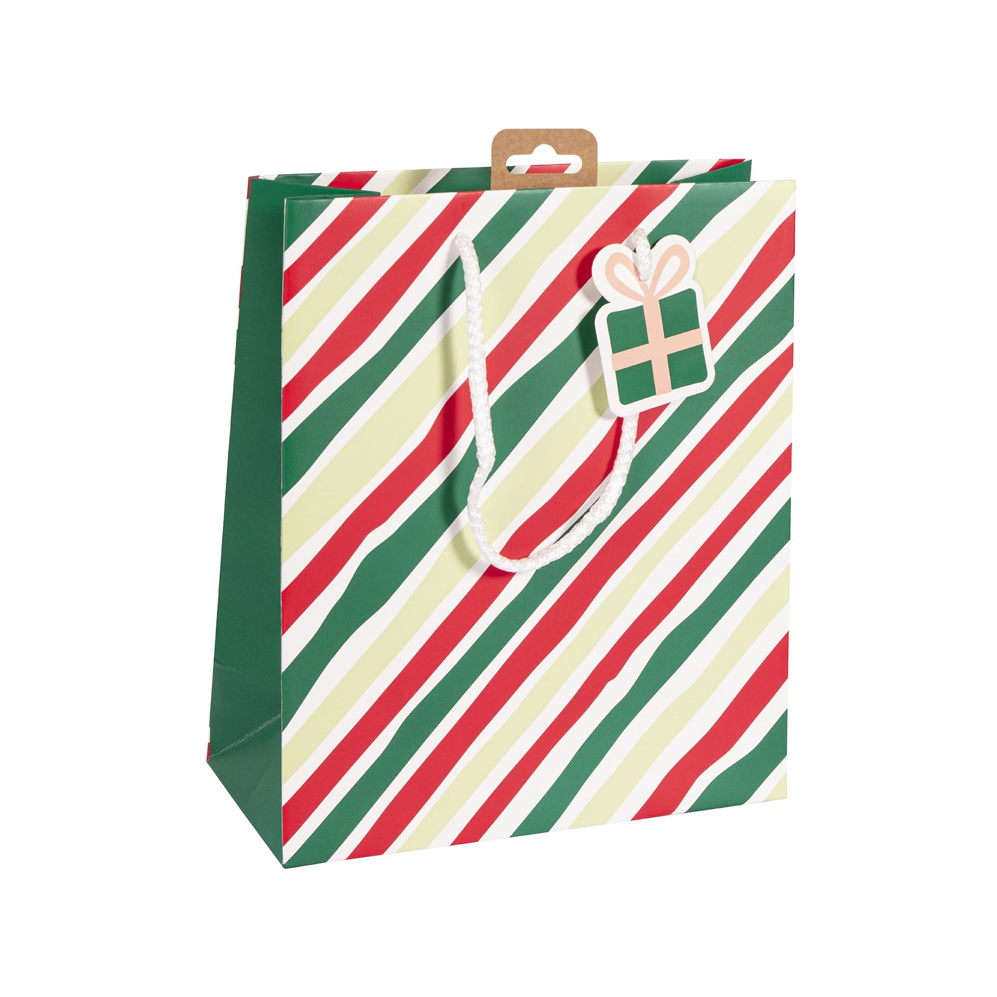 clairefontaine-geschenktasche-m-21-5-x-10-x-25-3-cm-hohoho-weihnachten-rot-gr-n- image 2