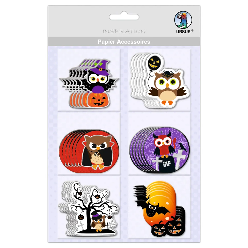 ursus-5650-00-66-papier-accessoires-halloween-36-st-ck-6-motive image 1