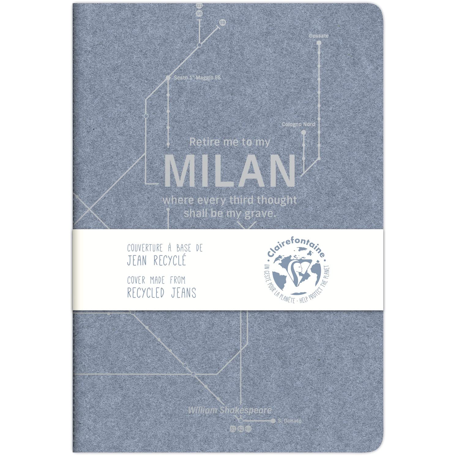 clairefontaine-jeans-metro-notizheft-83532c-din-a4-liniert-mit-rand-48-blatt image 7