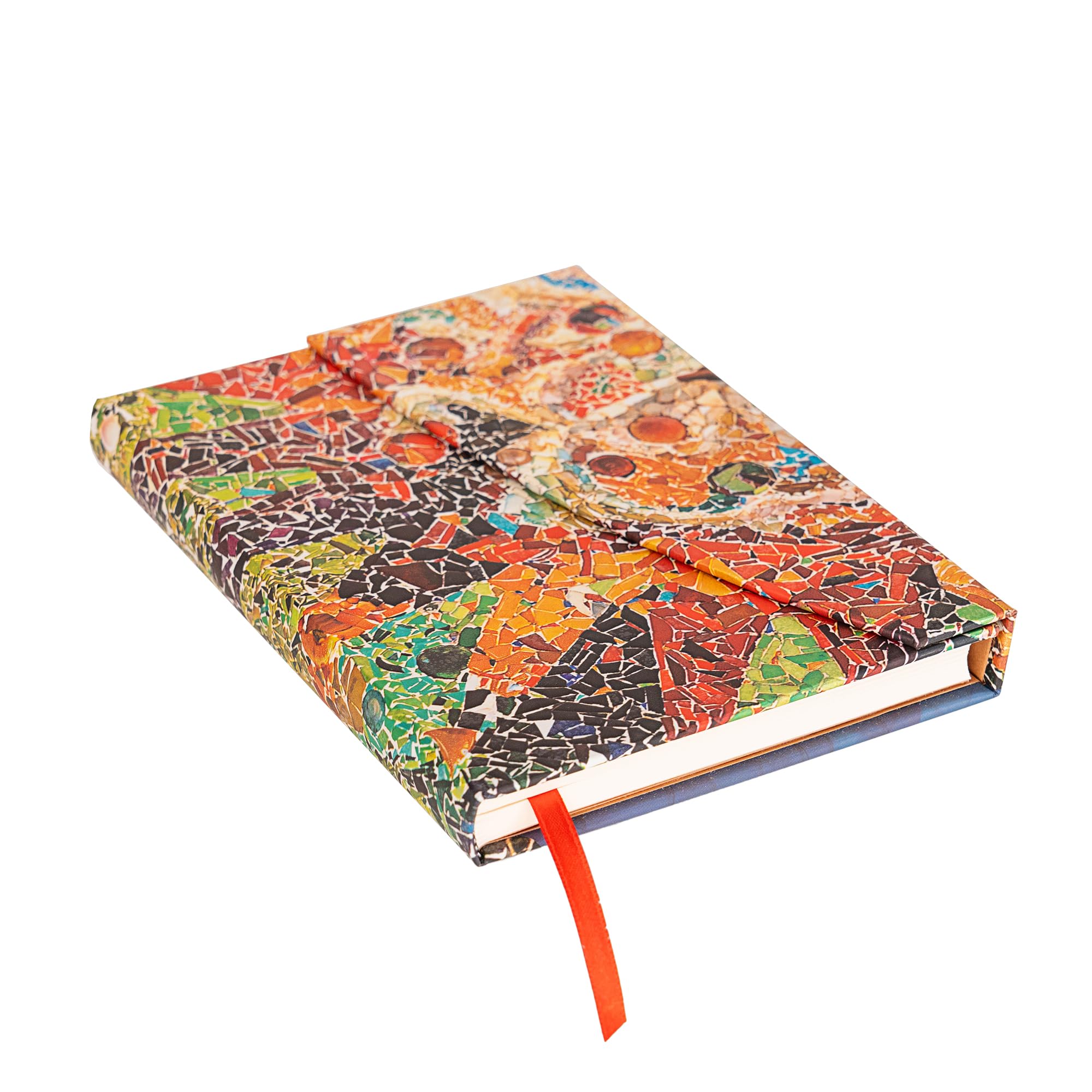 paperblanks-gaudis-sonne-midi-notizbuch-unliniert-hardcover-mit-klappumschlag image 3