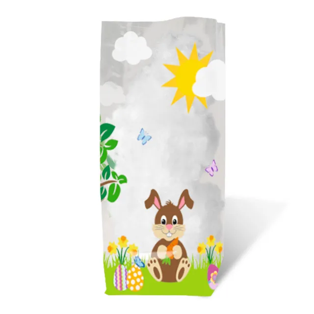 ursus-geschenk-bodenbeutel-hasen-14-5-x-23-5-cm-transparent-10-st-ck image 1