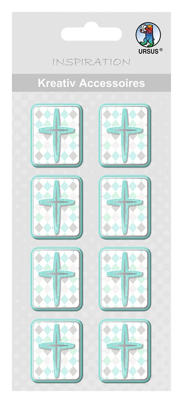 ursus-564000342-kreativ-accessoires-jesus-kreuz-aqua-8-st-ck image 1