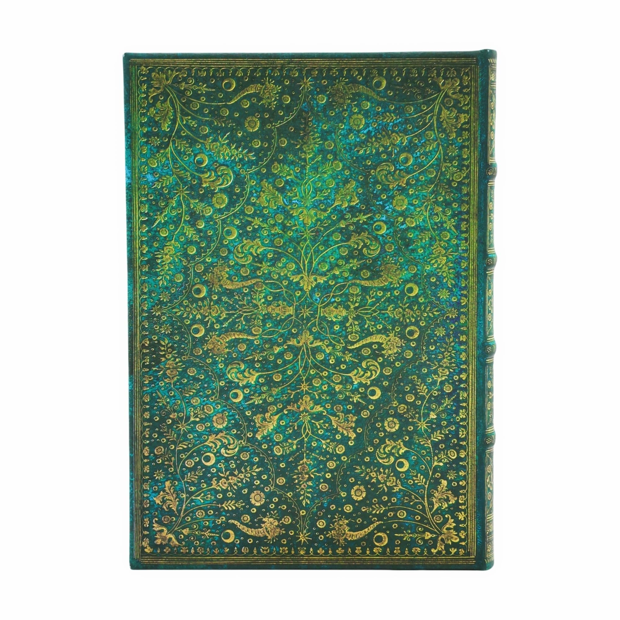paperblanks-nature-s-grace-emerald-flower-midi-journal-liniert-hardcover-mit-gum image 2