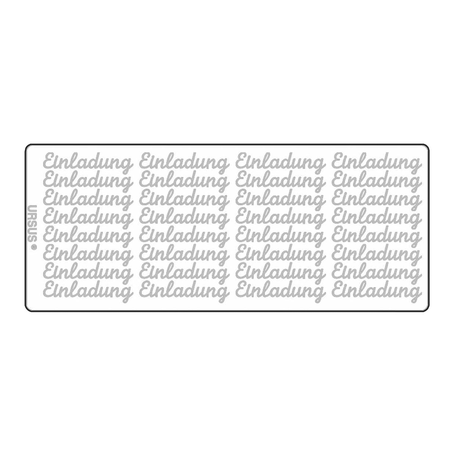 ursus-kreativ-sticker-fisch-silber-5-b-gen-selbstklebend-10x23-cm image 6