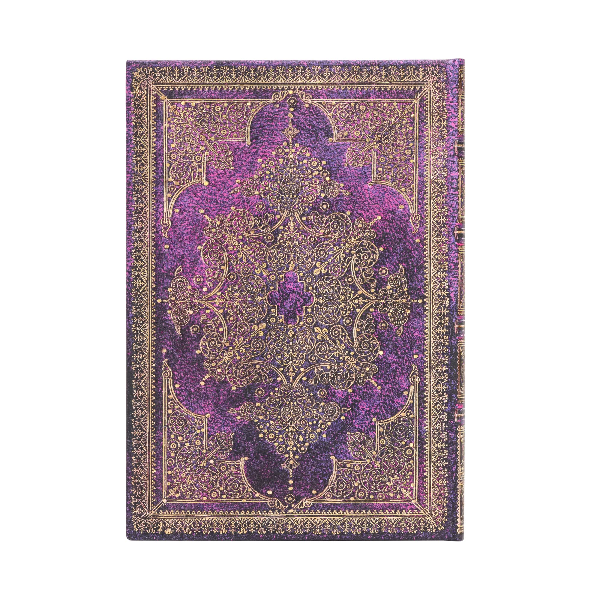 paperblanks-bijou-solstice-star-midi-notizbuch-liniert-hardcover-mit-elastikband image 2