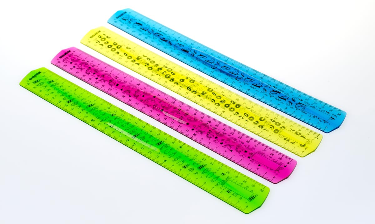 kores-elastik-flexibles-lineal-30-cm-mit-tuschekante-sortierte-farben image 3