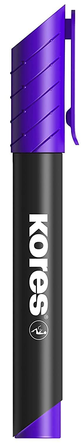 kores-k-marker-xp2-permanentmarker-keilspitze-violett-12-st-ck image 1