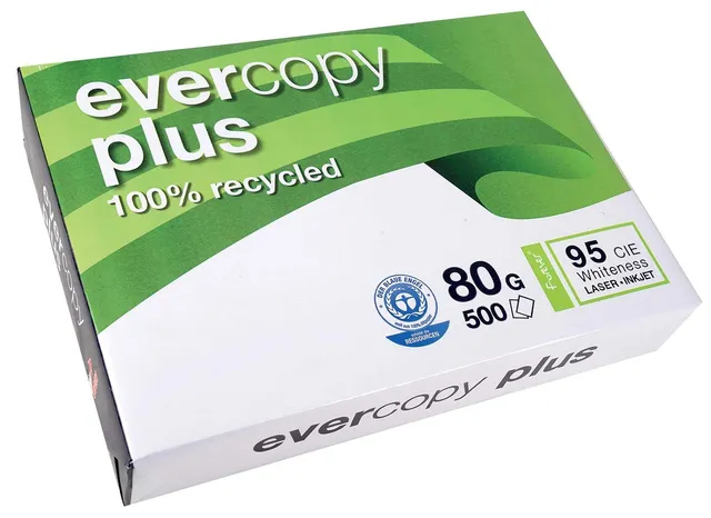 clairefontaine-evercopy-plus-recycling-druckerpapier-din-a4-80g-5-x-500-blatt image 1