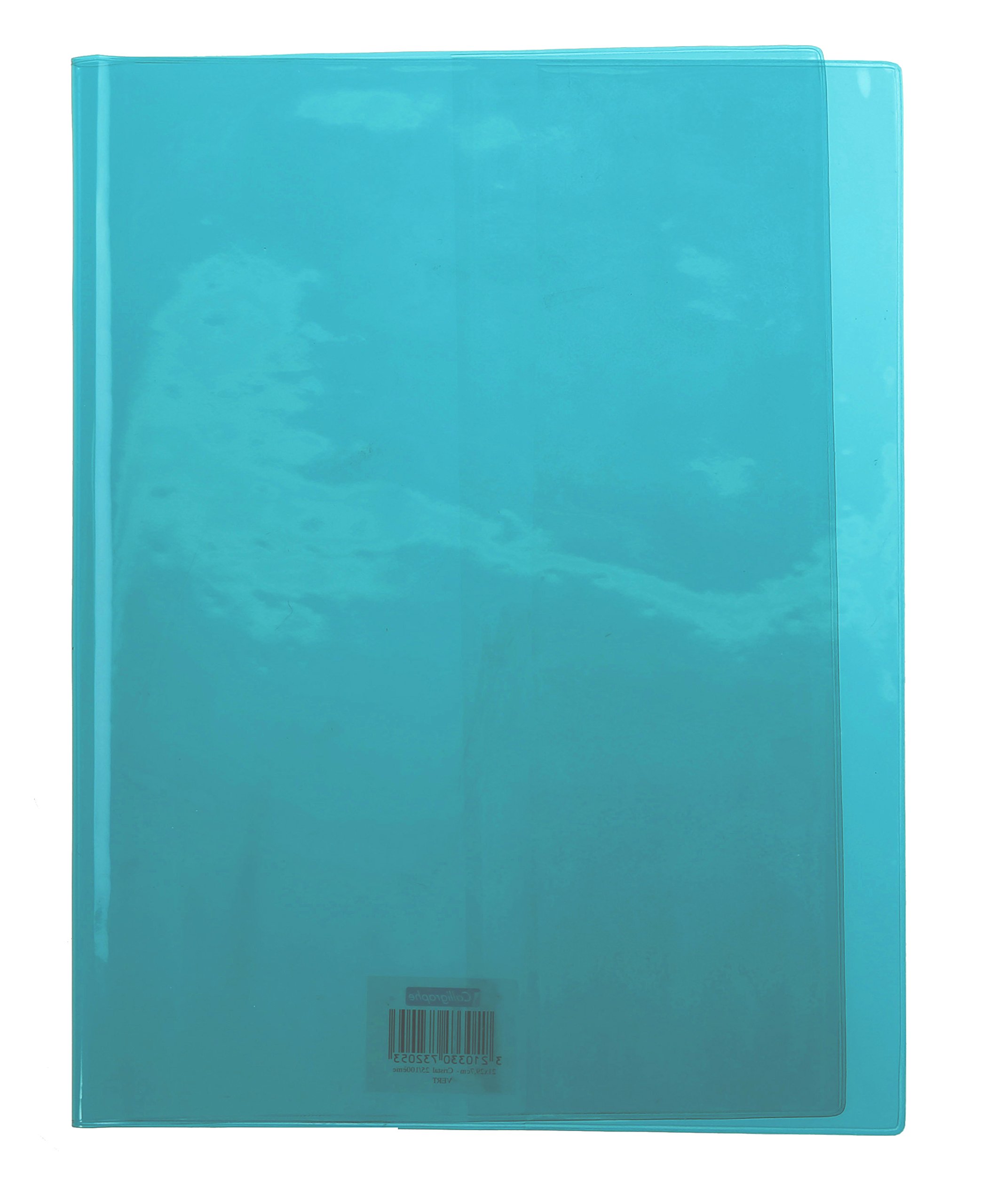 clairefontaine-73202c-heftumschlag-calligraphe-cristalux-a4-pvc-blau-transparent image 8