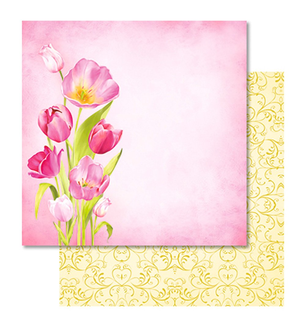 ursus-703000239-premium-glitter-scrapbook-paper-tulpen-designkarton-30-5-x-30-5- image 2