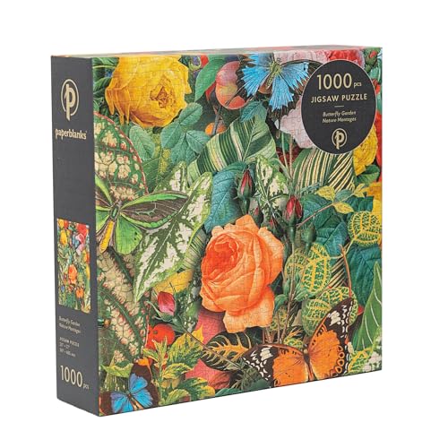 paperblanks-nature-montages-butterfly-garden-puzzle-1000-teile image 5
