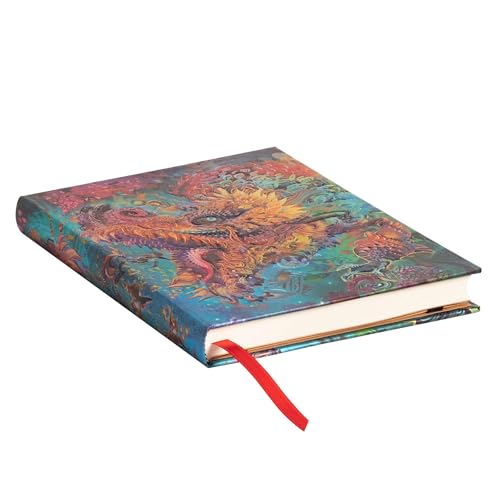 paperblanks-humming-dragon-midi-notizbuch-liniert-hardcover-mit-elastikband-andr image 6