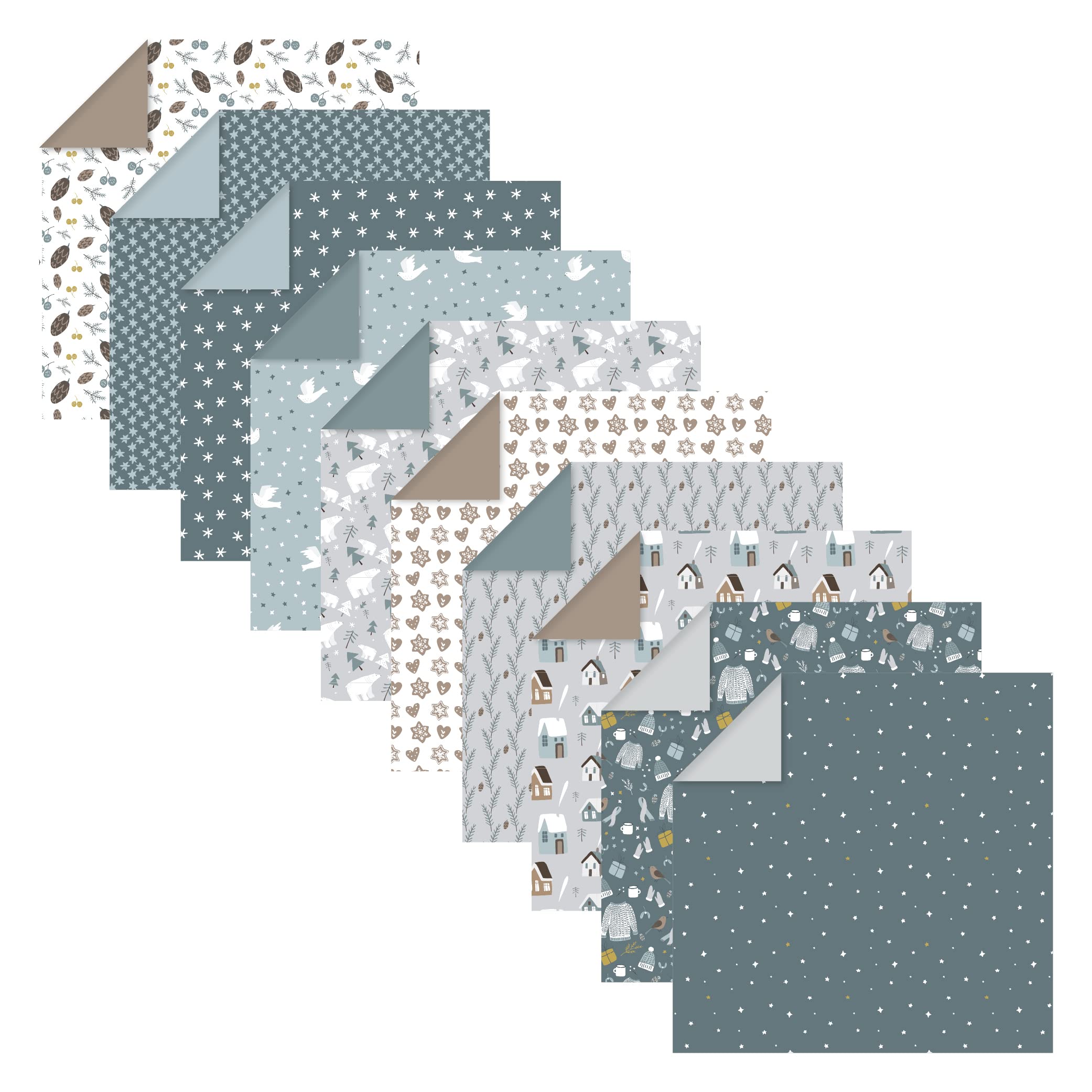 clairefontaine-origamipapier-polarweihnacht-15x15-cm-70g-60-b-gen image 3