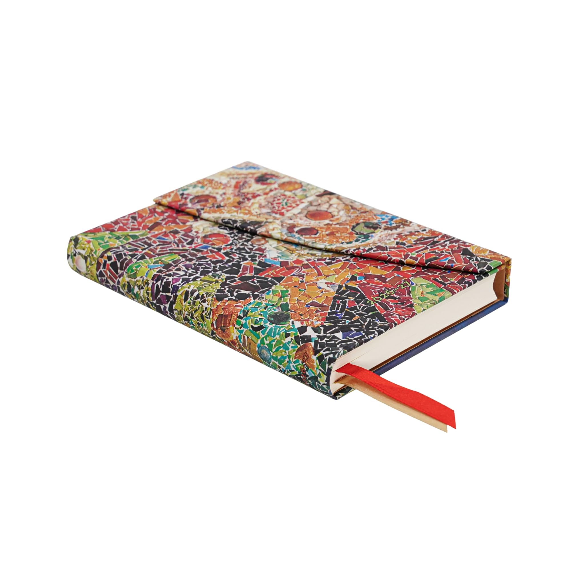 paperblanks-gaudis-sonne-mini-horizontal-18-monatskalender-2027-1-woche-2-seiten image 3