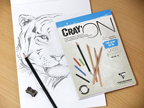 clairefontaine-cray-on-zeichenpapier-a4-21-x-29-7-cm-250-bogen-200-g-extra-wei image 7
