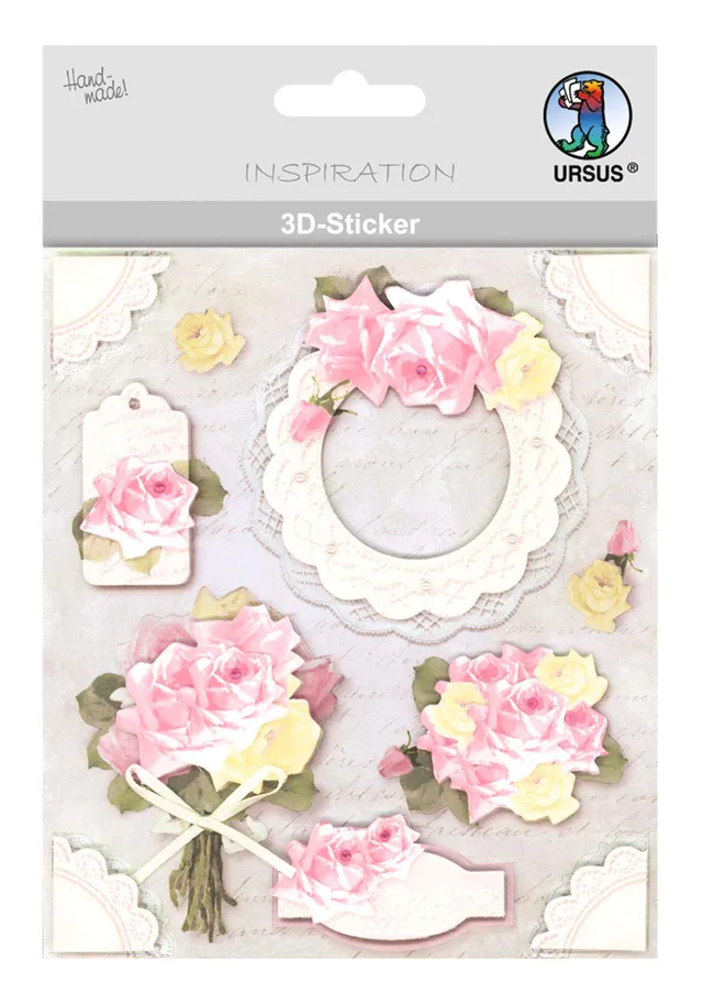 ursus-56420035-3d-sticker-everyday-motiv-35-relief-sticker-selbstklebend image 1