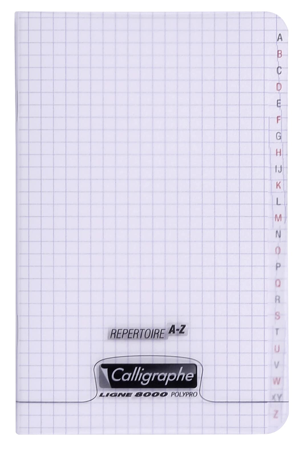 clairefontaine-calligraphe-adressbuch-vokabelheft-17x22cm-48-blatt-transparent image 5