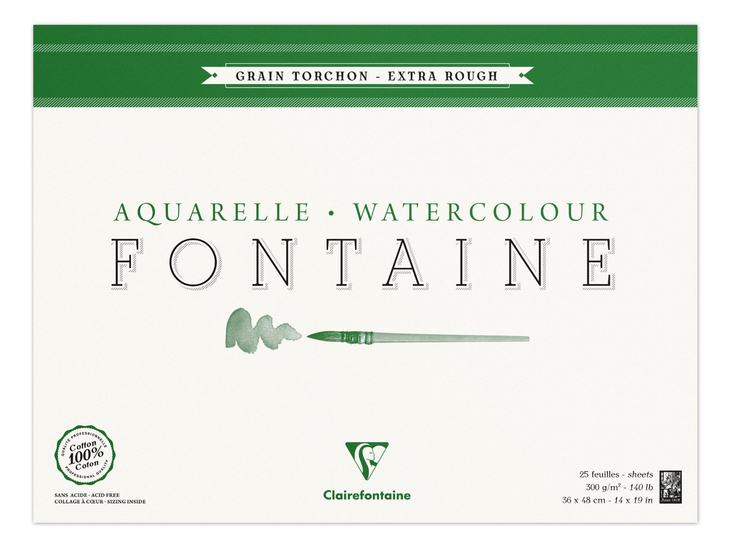 clairefontaine-96430c-fontaine-malblock-30-x-40-cm-25-blatt-300-g-grobkorn-torch image 3