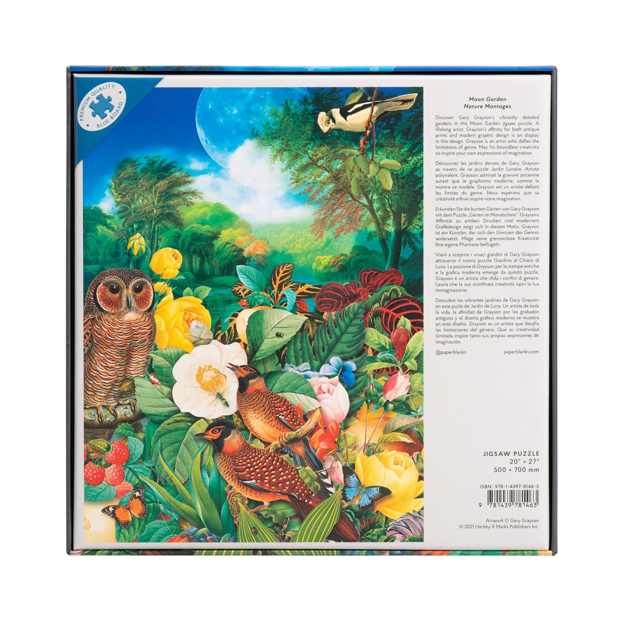 paperblanks-garten-im-mondschein-puzzle-1000-teile-naturcollagen image 3