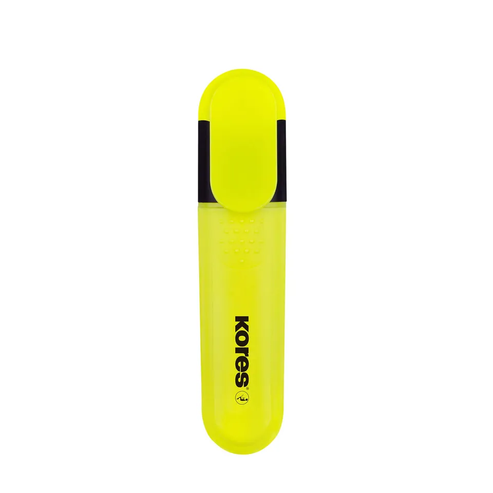 kores-bright-liner-plus-textmarker-gelb-keilspitze-10er-pack image 1