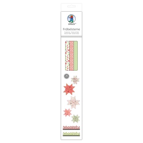 ursus-34700000f-papierstreifen-f-r-fr-belsterne-rot-gr-n-60-streifen-in-2-gr-en- image 4