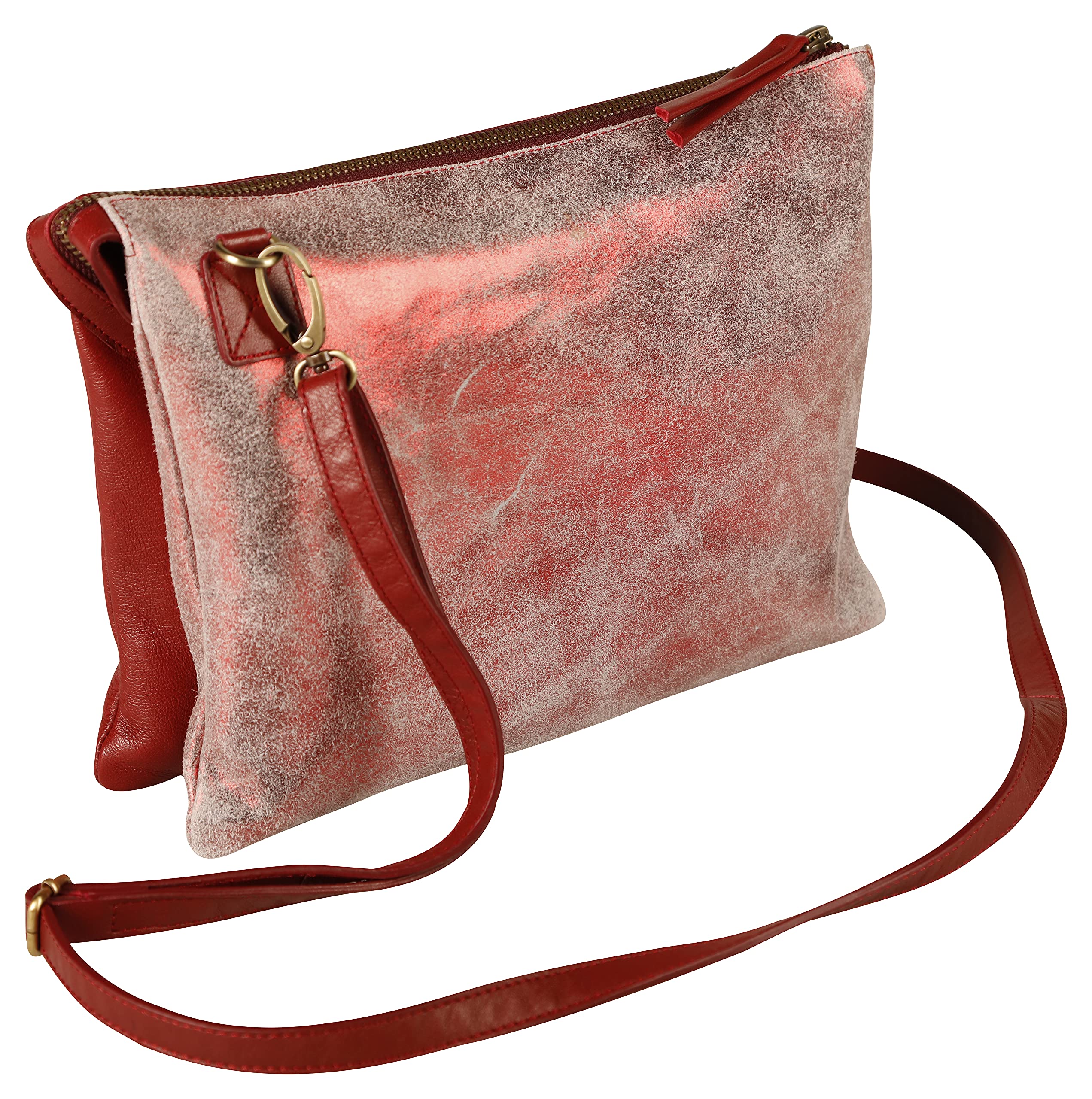 clairefontaine-ruby-duo-tasche-410076c-aus-leder-27-x-19-cm-rot-gl-nzend image 2