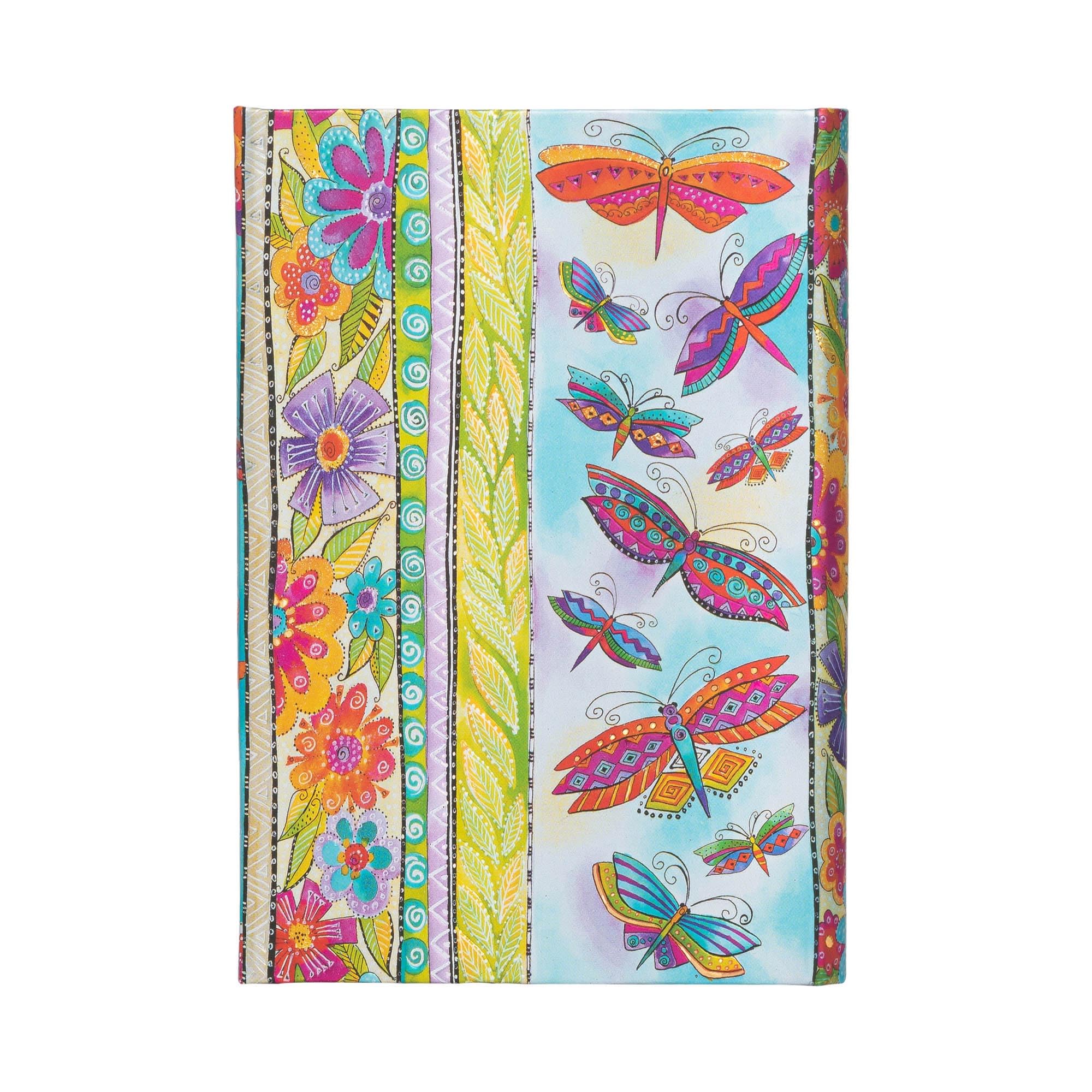 paperblanks-hummingbirds-flutterbyes-mini-journal-liniert-hardcover-playful-crea image 2