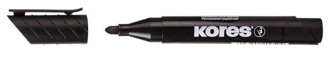 kores-xp1-permanent-marker-schwarz-rundspitze-3-mm-blister-1-st-ck image 1