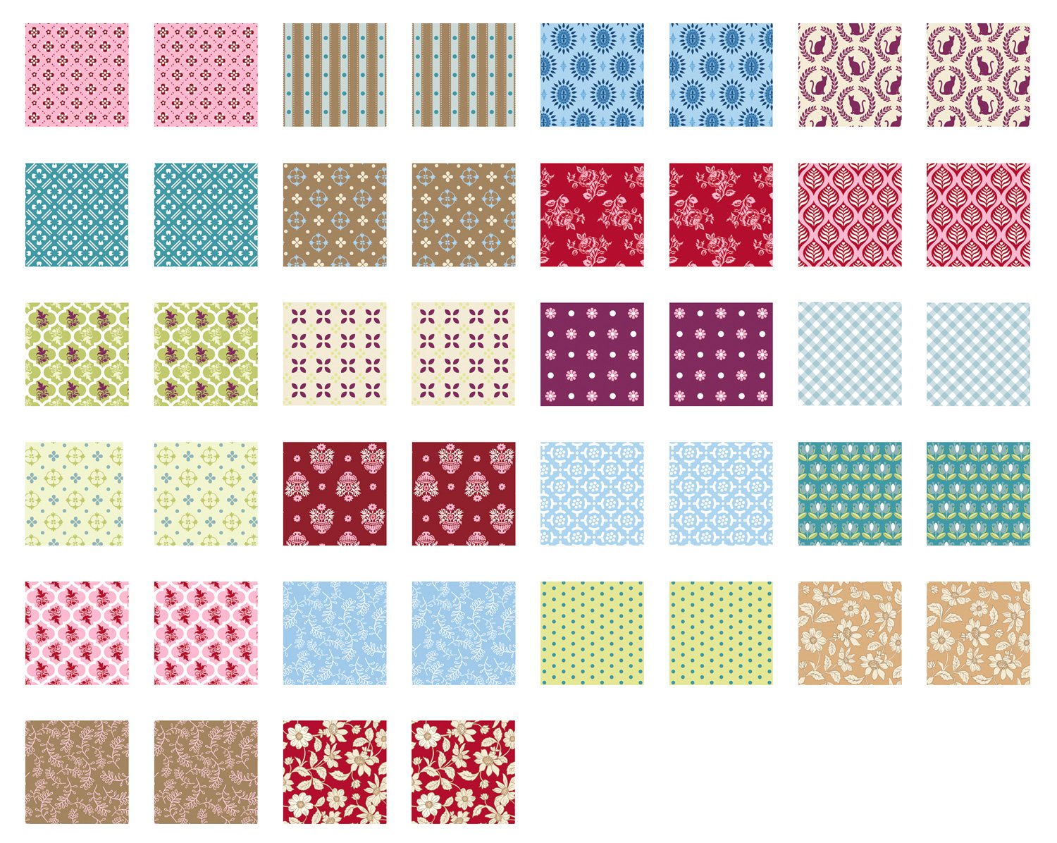 ursus-70830099-scrapbook-paper-block-edition-4-44-blatt-30-5-x-30-5-cm image 2