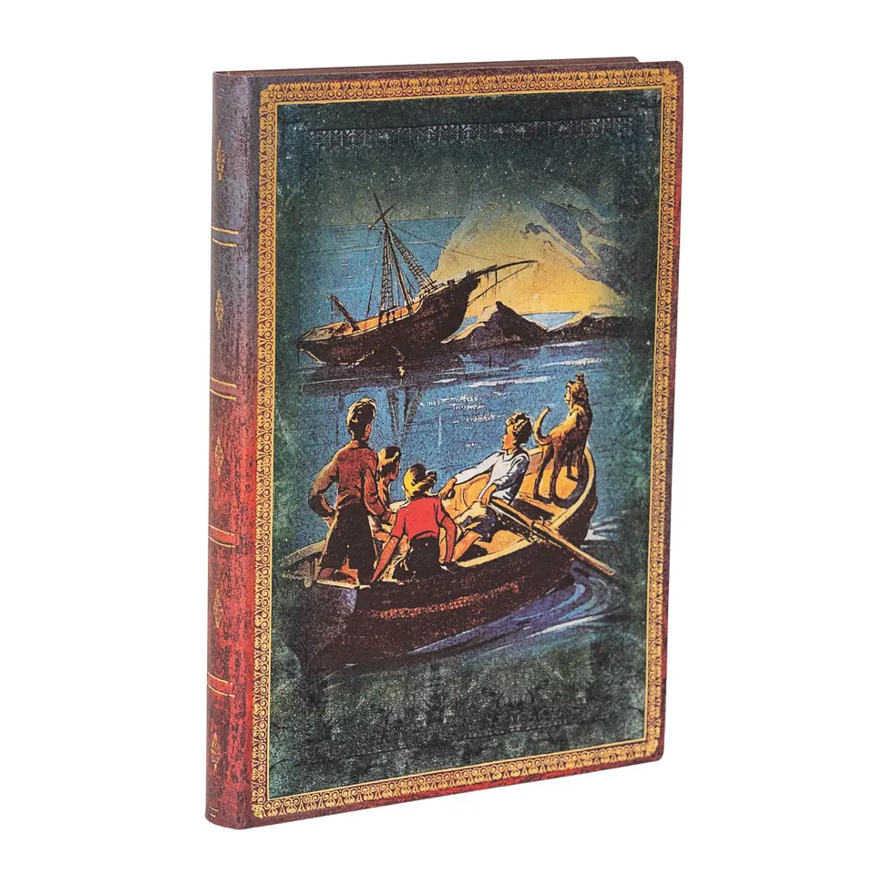 paperblanks-die-f-nf-freunde-midi-notizbuch-softcover-unliniert-mit-elastikband image 1