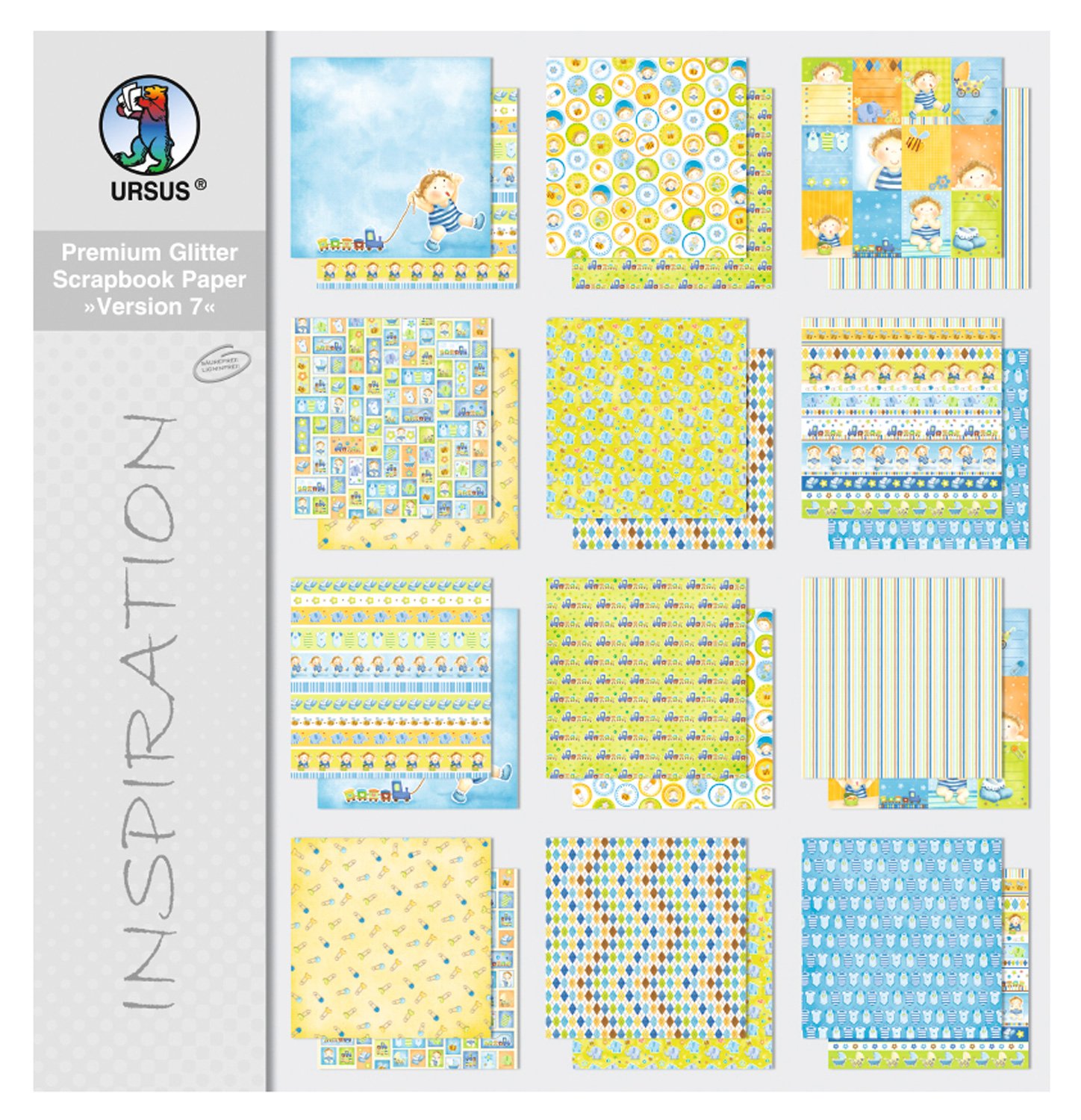 ursus-premium-glitter-scrapbook-block-version-1-30-5x30-5-cm-12-blatt image 7