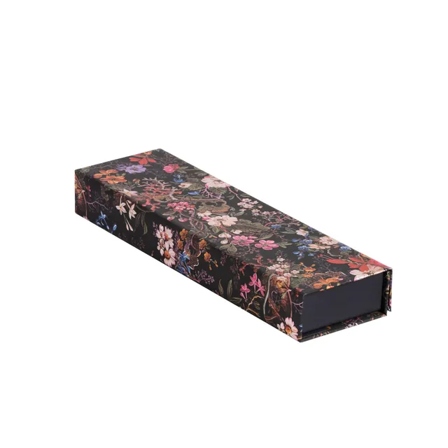 paperblanks-floralia-william-kilburn-stifte-etui-mit-wickelverschluss-bedruckter image 1