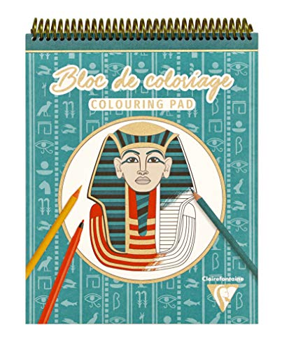 clairefontaine-96178c-ausmalblock-erwachsene-25x20cm-gypten-20-blatt-250g image 6