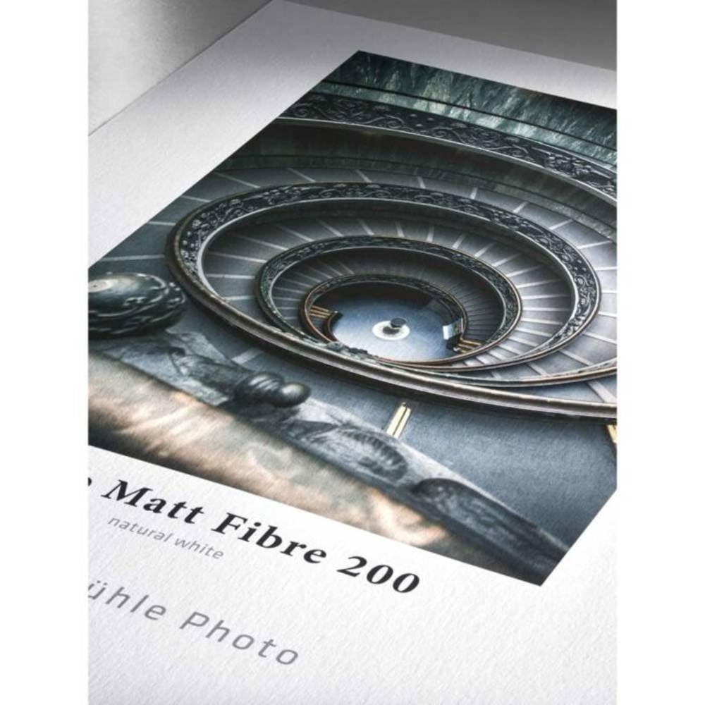hahnem-hle-photo-matt-fibre-fotopapier-din-a4-200-g-m-warmwei-25-blatt image 2