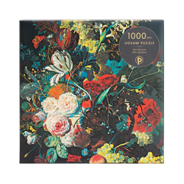 paperblanks-jp648103081474-puzzle-van-huysum-intensives-stillleben-1000-teile image 1