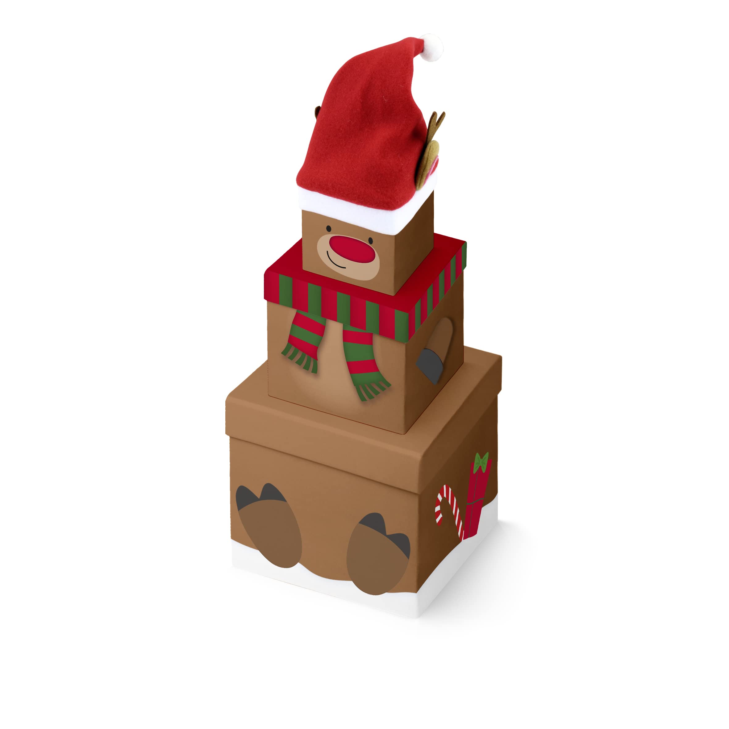 clairefontaine-x-29478-bxc-geschenkboxen-set-3-teilig-weihnachtsmann-mit-mistelz image 5
