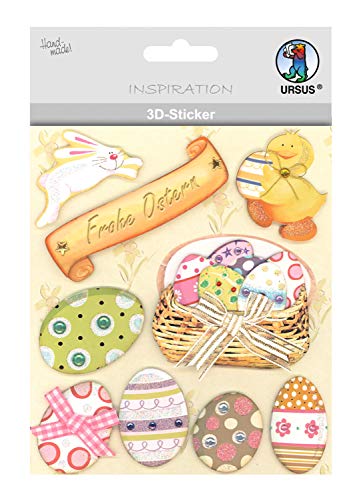 ursus-56420097-3d-sticker-ostern-motiv-97-mehrlagig-selbstklebend image 2