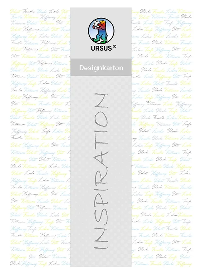 ursus-designkarton-meine-taufe-jungen-din-a4-200-g-qm-25-blatt-silber-folienvere image 1