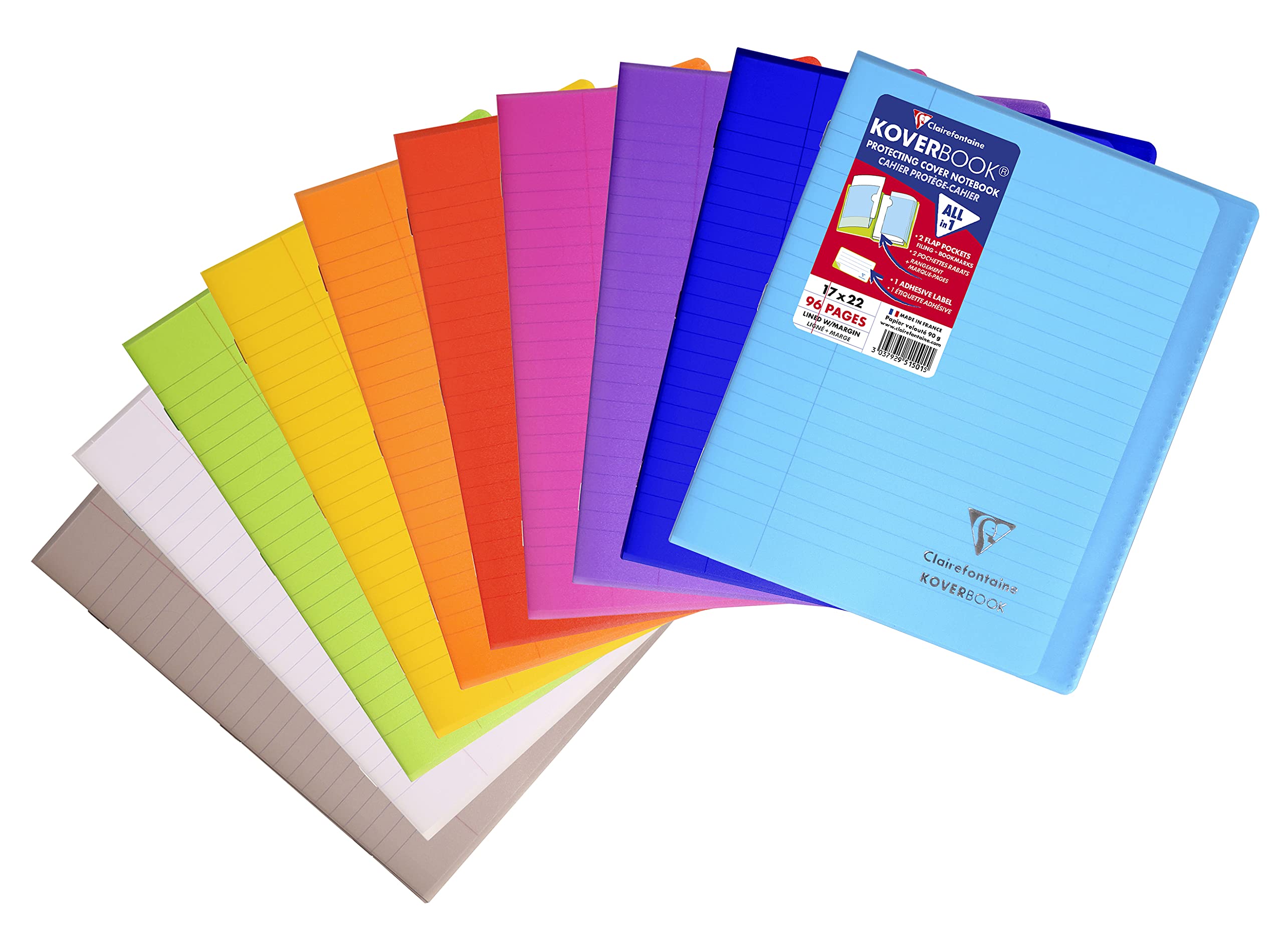 clairefontaine-koverbook-981601c-schulheft-din-a4-24x32-cm-48-blatt-kariert-mit- image 7