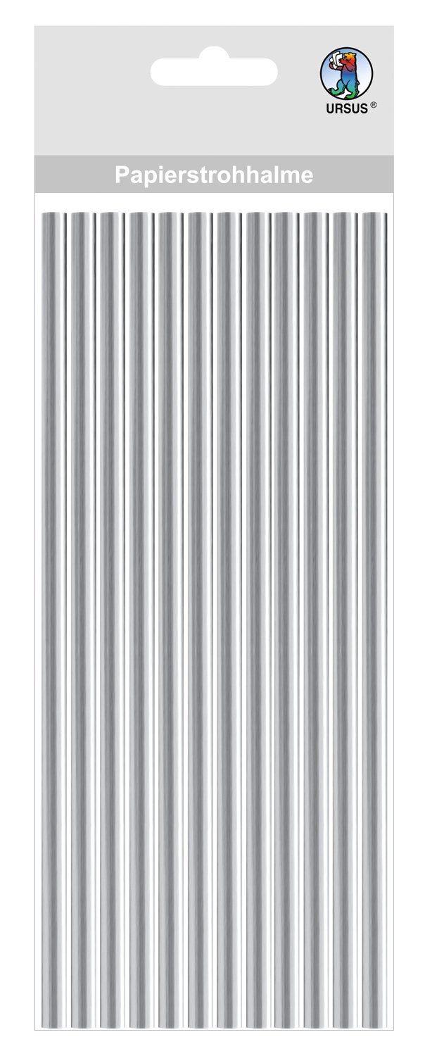ursus-papierstrohhalme-sterne-56850011-gold-s-24-st-ck-19-5-cm image 3