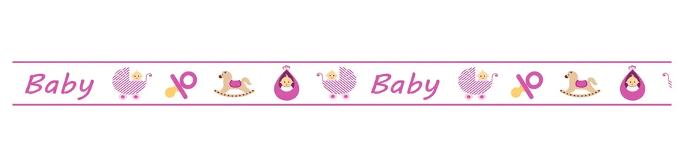 ursus-59050087-masking-tape-baby-rosa-15-mm-x-10-m-reispapier image 1