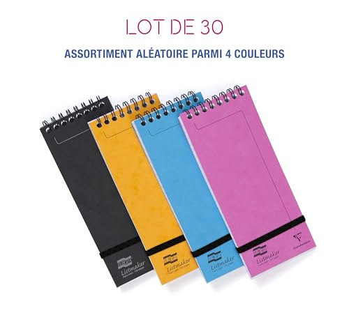 clairefontaine-europa-listmaker-spiralbl-cke-7-6-x-18-cm-liniert-30er-set image 8