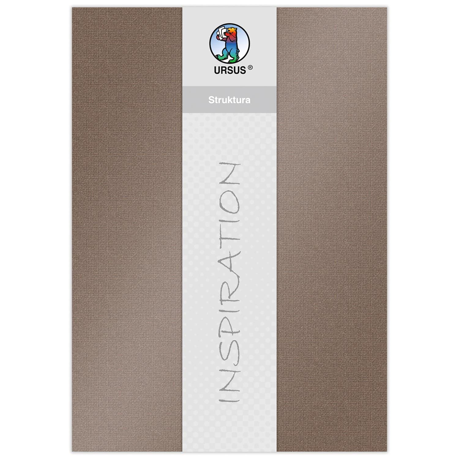 ursus-struktura-pearl-1-bastelkarton-schokolade-220-g-qm-23-x-33-cm-5-blatt image 1