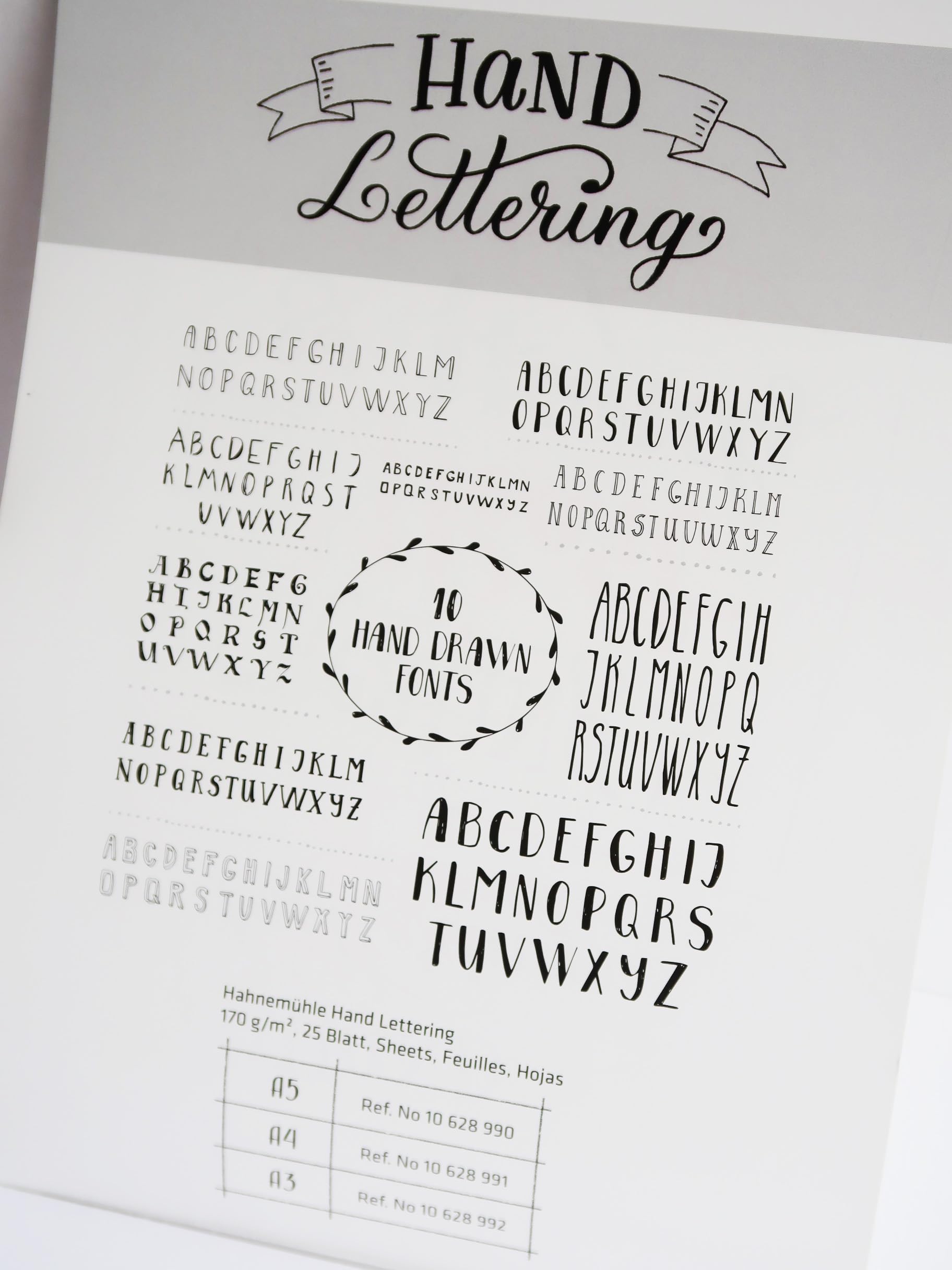 hahnem-hle-hand-lettering-block-din-a4-170g-m-25-blatt image 3