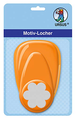 ursus-19480055-motivlocher-mittel-blume-papierstanzer-orange-25-4-mm image 2