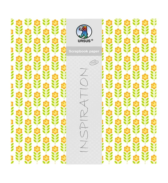 ursus-lotta-2-scrapbook-papier-30-5-x-30-5-cm-motiv-129-5-blatt-designkarton image 1